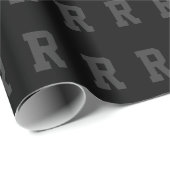 Erstgrau . ein Brauch Geschenkpapier (Rolleneckpunkt)
