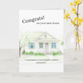 Ersthauskaufkarte Karte