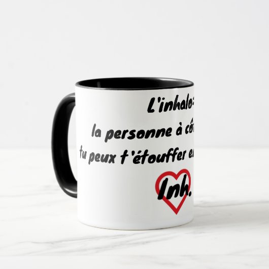 Ersticken Tasse (Vorderseite Links)