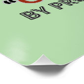 Erstickt vom Fortschritt Poster (Ecke)