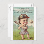 Erstickungskakerlaken und Bettfehler Postkarte (Vorne/Hinten)