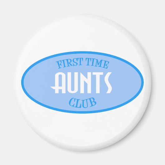 Erstklasseklub (blau) magnet (Vorne)