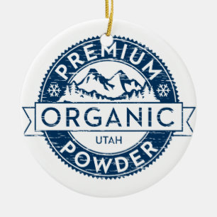 Erstklassige Bio Utah-Pulver-Verzierung Keramikornament