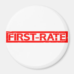 Erstklassige Briefmarke Magnet