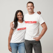 Erstklassige Briefmarke T-Shirt (Unisex)