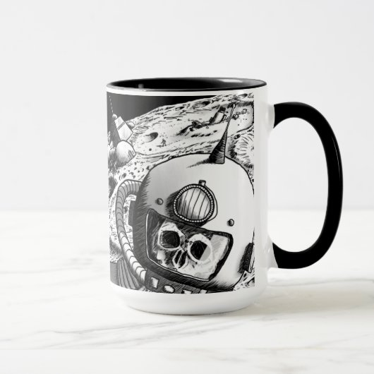 Erstklassige Desolate Kaffee-Tasse Tasse (Rechts)