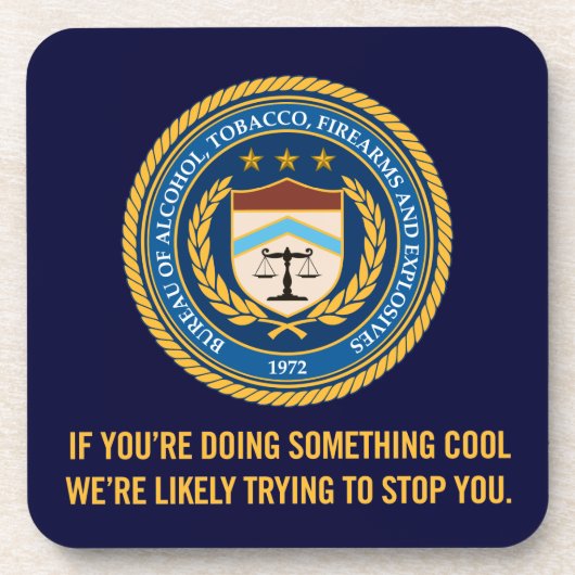 Erstklassige Korken-Untersetzer ATF Getränkeuntersetzer (Vorderseite)