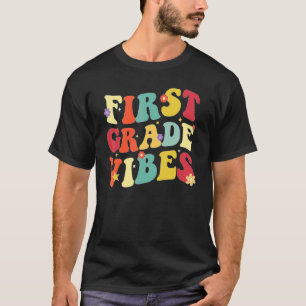 Erstklassige Stimmung Erster Schultag nach den Fer T-Shirt