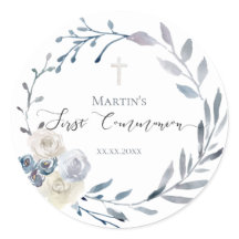 Erstklassiger Rundaufkleber