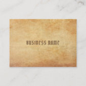 Erstklassiger starker Luxe nostalgischer alter Visitenkarte (Vorderseite)