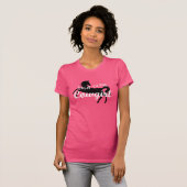 Erstklassiges Cowgirl T-Shirt (Vorne ganz)