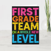 Erstklassiges Team auf einem völlig neuen Level Le Karte (Vorderseite)