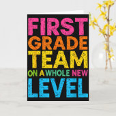 Erstklassiges Team auf einem völlig neuen Level Le Karte (Gelbe Blume)