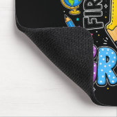 Erstklässler-Regenbogenstift zurück zur Schule Mousepad (Ecke)
