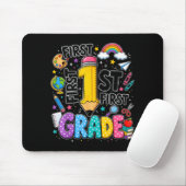 Erstklässler-Regenbogenstift zurück zur Schule Mousepad (Mit Mouse)