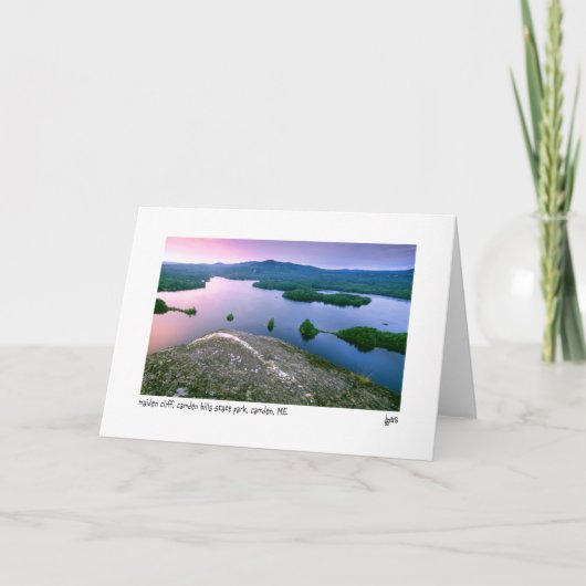 Erstklippen-Fotokarte Karte (Vorderseite)