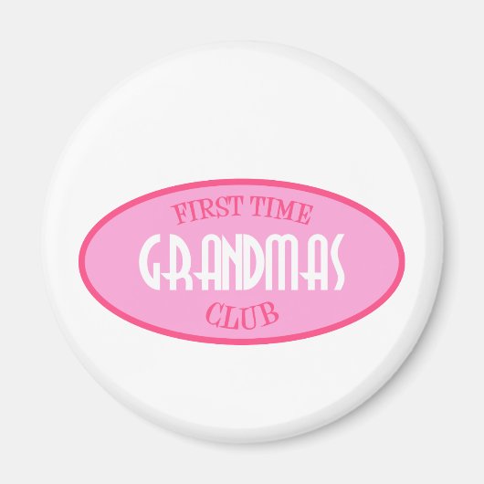 Erstklub für Weihnachtsfeiern (Rosa) Magnet (Vorne)
