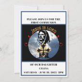 Erstkommunion Einladung (Vorderseite)