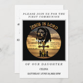 Erstkommunion Einladung (Vorne/Hinten)