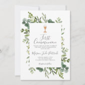 Erstkommunion Einladung (Vorderseite)