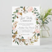 Erstkommunion Einladung (Stehend Vorderseite)