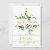 Erstkommunion Einladung (Vorderseite)