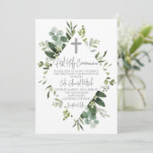 Erstkommunion Einladung (Stehend Vorderseite)