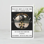 Erstkommunion Einladung (Stehend Vorderseite)