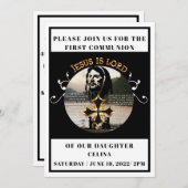 Erstkommunion Einladung (Vorne/Hinten)