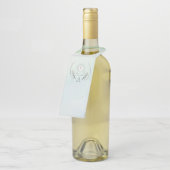 Erstkommunion Flaschenanhänger (Angewinkelt)