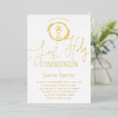 Erstkommunion Folieneinladung (Stehend vorne)