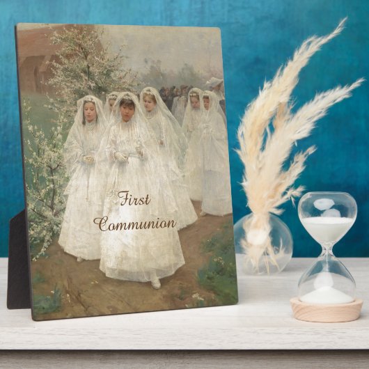 Erstkommunion Fotoplatte (Seite)