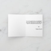 Erstkommunion für Mädchen personalisiert Karte (Innenseite)
