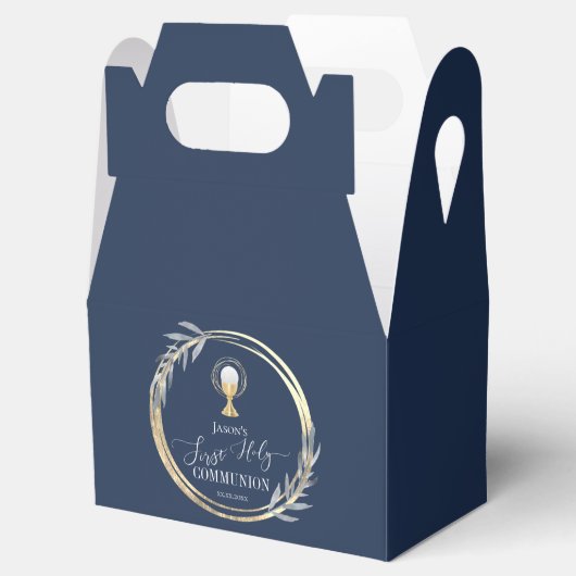 Erstkommunion Geschenkschachtel (Geöffnet)