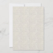 Erstkommunion Hintergrund mit Textur Einladung (Rückseite)