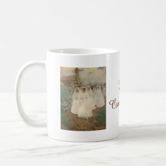 Erstkommunion Kaffeetasse (Links)