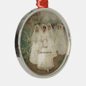 Erstkommunion Ornament Aus Metall (Rechts)