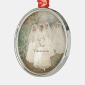 Erstkommunion Ornament Aus Metall (Links)