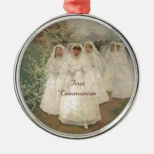 Erstkommunion Ornament Aus Metall