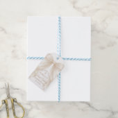 Erstkommunion Perlen Schleife Geschenkanhänger (Mit Garn)