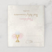 Erstkommunion Platzkarte (Außenseite Aufgefaltet)