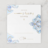 Erstkommunion Platzkarte (Außenseite Aufgefaltet)