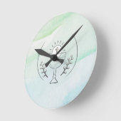 Erstkommunion Runde Wanduhr (Winkel)