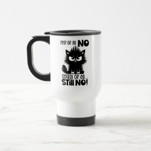 Erstmal kein lustiges Katzenliebhaber-Geschenk Reisebecher