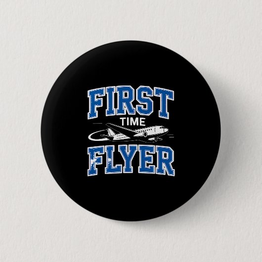 Erstmalig Fliegender Erstmaliges Fliegen Button (Vorderseite)
