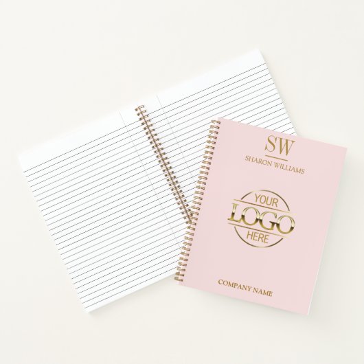 Erstmalige Einführung des Minimal-Business-Logos R Notizblock (Innenseite)