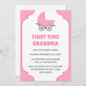 Erstmalige Grandma Baby Dusche Einladung (Vorne/Hinten)