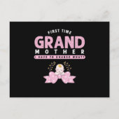 Erstmalige Großmutter als Geschenk Postkarte (Vorderseite)