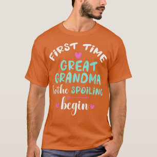 Erstmalige Großmutter-Eroberung beginnt Gender Rev T-Shirt