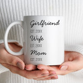 Erstmalige Mama Vater Geschenke für Ehemänner Ehef Kaffeetasse